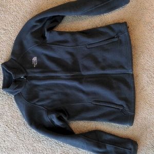The North Face Black Full-Zip Fleece